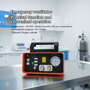 Ventilateur médical électrique professionnel EURVET, dispositif d'urgence pour <span class=keywords><strong>ambulance</strong></span>, ventilateur mobile au meilleur prix - Product Image 1
