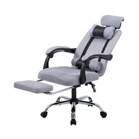 Fauteuil de bureau ergonomique pivotant et inclinable GEDO en PU pour la maison et le bureau, chaise de jeu réglable pour ordinateur – Vente en gros