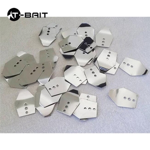 Fer galvanoplastie argenté <span class=keywords><strong>d</strong></span>éflecteur <span class=keywords><strong>d</strong></span>'<span class=keywords><strong>eau</strong></span> engins de pêche accessoires de pêche pêche à la mouche Spinner trou <span class=keywords><strong>lame</strong></span> <span class=keywords><strong>pour</strong></span> Chatterbait - Product Image 6