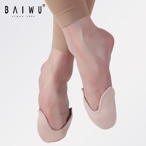 116153003 Baiwu ginnastica ritmica morbida comoda mezze punta di balletto pratica Yoga danza Pointe scarpette - Product Image 2