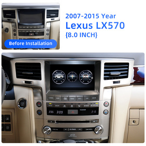 Autoradio stéréo, Navigation GPS pour LEXUS LX570 <span class=keywords><strong>8</strong></span> pouces 2007-2015 Android avec Bluetooth WiFi Mirror Link USB AUTO VIDEO AUDIO - Product Image 3