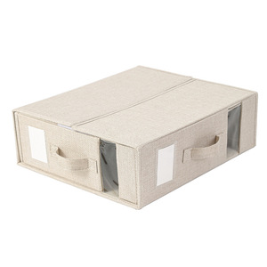 Ga Trải Giường hộp lưu trữ có thể gập lại di động tủ quần áo phòng ngủ Quilt Bìa sắp xếp vải giường bốn mảnh lưu trữ - Product Image 6