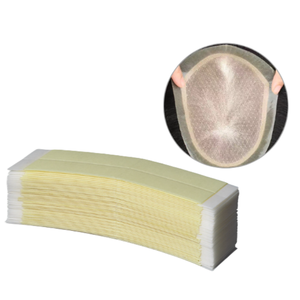 Film perruque bloc <span class=keywords><strong>cheveux</strong></span> pour hommes réédition <span class=keywords><strong>cheveux</strong></span> anti-transpiration autocollant adhésif double face outils d'extension perruque biologique sans couture - Product Image 1