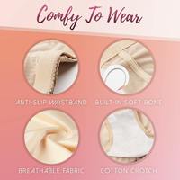 Grande taille nouvelles femmes Shapewear sous-vêtements croisés fesses ventre plat gaine soulever Compression Abs Shapewear Booty Shaper