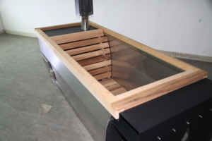 الأكثر مبيعاً خشب الشوكران/خشب الأرز الأحمر/خشب الصنوبر المستورد من كندا بحجم 6 ~ 8 أشخاص مع مدفأة حريق من الخشب - Product Image 5