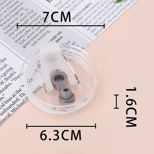 New Design Eco-Friendly <b>Cold</b> Retention Ice Tumbler Lid Transparent Flip Straw Cover Leak-Proof Silicone Port Car <b>Cup</b> - Product Image 2