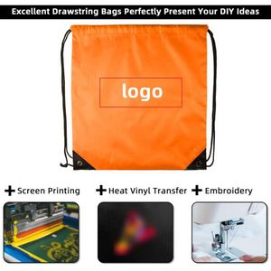 Custom Logo Workout Travel <b>Bags</b> Nylon Swim <b>String</b> <b>Bag</b> Polyester Waterproof Nylon Drawstring <b>Bag</b> for Sport Yoga Concert - Product Image 2