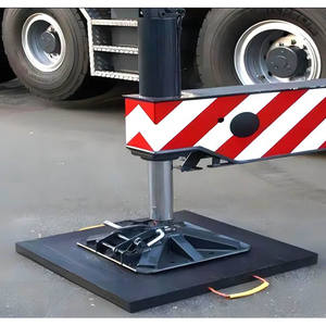 UMHWPE رافعة متنقلة منصات مداد آلات البناء الثقيلة شاحنة رافعة جاك منصات رافعة لوحة دعم الساق لرصف الرصيف رافعة القدم - Product Image 5