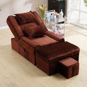 Sillón de Pedicura Eléctrico con Masaje, Reclinable, con Baño para Pies y Cama de Spa para Uso en Salón de Uñas - Product Image 3