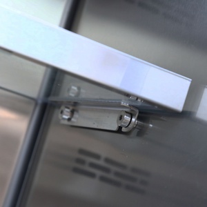 Chất lượng cao sang trọng bằng thép không gỉ Bảng điều khiển sẵn sàng được xây dựng trong tủ lạnh lớn Side-by-side với tủ đông dưới để sử dụng nhà - Product Image 6