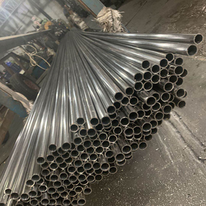 Tube en aluminium anodisé 6063T5, matériau de construction durable, tube en alliage d'aluminium ovale rond, nouveau design, tige en aluminium - Product Image 4