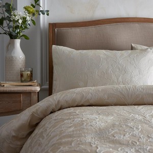 Juego de funda de edredón de Jacquard Beige de lujo, colcha ligera de 3 piezas para Hotel King, algodón sólido para <span class=keywords><strong>cama</strong></span> doble para bodas, disponible - Product Image 4