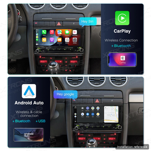 XTRONS Autoradio Android 15 de 10,26 pouces pour Audi A4/S4/RS4 / Seat Exeo 6+128 Go Amplificateur DSP Wi-Fi 6 4G Bluetooth 5.4 LED CANbus - Product Image 3