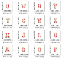 Nouveau Baseball Motif Alphabet Brodé Serviette Patch Personnalisé Baseball Lettre Fer sur Broderie Chenille Patchs pour Vêtements