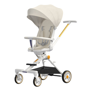 Carrito de Bebé 4 en 1 Plegable, Nuevo Modelo 2023, Fácil de Plegar, Permite Sentarse y Recostarse - Product Image 1