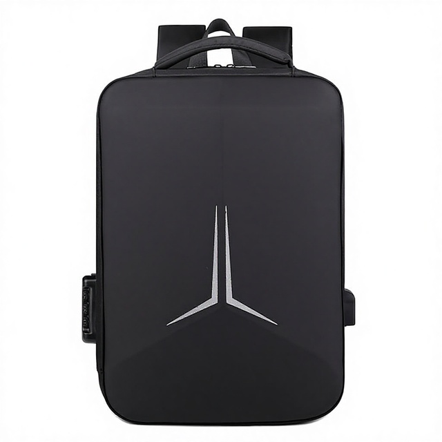 Anti-Theft Waterproof Oxford Business Laptop Backpack 156-Inch Biker Style Shaped Luminous Large-Capacity