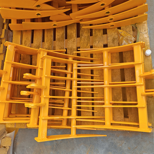 Hot bán Pallet dĩa phù hợp với Skid chỉ đạo nhanh chóng tập tin đính kèm với có thể điều chỉnh dĩa máy xúc tập tin đính kèm 800 mét mở máy cắt cỏ - Product Image 2