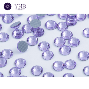 Vòng Hình Dạng Đá Quý Móng Tay Nghệ Thuật Pha Lê <span class=keywords><strong>Rhinestone</strong></span> Rõ Ràng AB Hotfix Phẳng Trở Lại <span class=keywords><strong>Rhinestone</strong></span> Thiết Kế Cho Quần Áo - Product Image 2