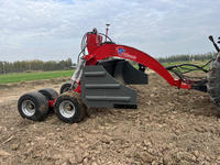 Niveleuse satellite industrielle pour mini tracteur et équipement agricole pour entrepreneurs agricoles professionnels
