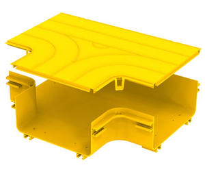 Vassoi per cavi in fibra ottica per esterni personalizzati con spessore 1.5/2.5mm di calore/rivestimento a spruzzo - Product Image 2