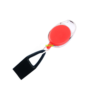 Venta al <span class=keywords><strong>por</strong></span> <span class=keywords><strong>mayor</strong></span> de silicona encendedor titular con mosquetón carrete insignia retráctil Correa - Product Image 6