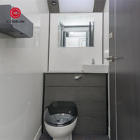 Nouveau design de salle de bains, remorque, caravane, toilettes portables mobiles, toilettes extérieures à vendre