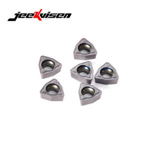 Jeekvisen WCMX0302 08-SF JM115PS Carbide Insert U-Drill Carbide CNC Indexable End Mill for Steel Milling & <b>Machining</b> - Product Image 3