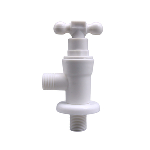 Robinet d'arrêt d'angle en plastique à poignée en T pour toilettes, 1/2 pouce, prix usine de gros 2026 - Product Image 1