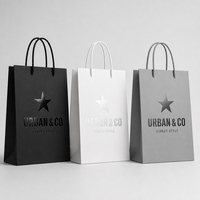 Bolsas de Papel Blanco Resistente, Personalizadas, para Eventos Corporativos y Minoristas, Ecológicas, Venta al Por Mayor, Suministro Directo de Fábrica