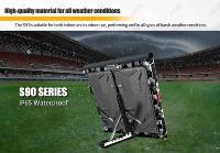 Écran LED géant HD pour événements sportifs, 960x960mm, boîtier en aluminium moulé sous pression, affichage LED publicitaire extérieur P5/P6 pour terrain de football