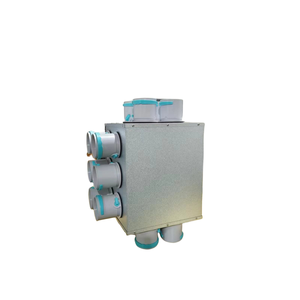 Boîte de distribution de <span class=keywords><strong>ventilation</strong></span> de coton insonorisée en aluminium de plaque de <span class=keywords><strong>zinc</strong></span> matériel de port d'argent 1-14 - Product Image 5