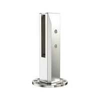 Spigot de garde-corps en verre sans cadre en acier inoxydable, étanche, éclairé par LED, couleur variable, ensemble complet disponible pour clôture de piscine
