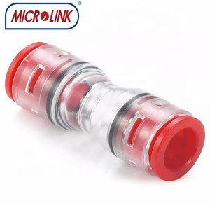 Push Fit Air Blown Fiber Micro Duct Conector recto PVC 7MM Adaptador de acoplamiento para red <span class=keywords><strong>PON</strong></span> - Product Image 3