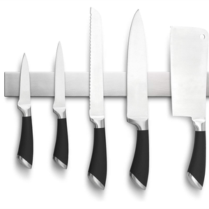 <span class=keywords><strong>Porte</strong></span>-<span class=keywords><strong>couteau</strong></span> magnétique pour mur avec 3 crochets, bande magnétique pour <span class=keywords><strong>couteau</strong></span> noir de 16 pouces sans perçage, support magnétique pour <span class=keywords><strong>couteau</strong></span> avec <span class=keywords><strong>adhésif</strong></span> - Product Image 1