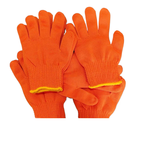 HBC sarung tangan katun putih keselamatan berkebun perlindungan tenaga kerja rajut Pria Wanita murah kualitas tinggi - Product Image 2