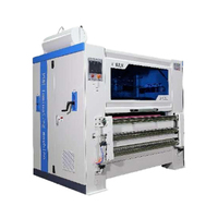 Machine de laminage automatique de rouleaux d'aluminium Xinjun à haute brillance avec collage PUR, contrôlée par PLC, largeur effective de 1300 mm, moteur puissant
