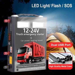 12V 24 Volt <b>Jump</b> <b>Starter</b> 42000mAh Portable Power Bank Emergency Tool Battery Booster Truck <b>Jump</b> <b>Starter</b> for Heavy Duty Truck - Product Image 5
