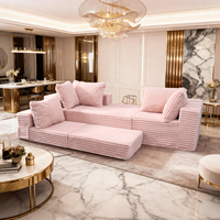 Neues Design Komprimiertes Sofa Multifunktionales L-förmiges Verwandelbares Schlafsofa für Wohnmöbel Gästezimmer Wohnzimmer-Sofa