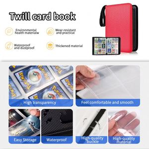 FUXI 9-Pocket 720-<b>Card</b> PU Leather Trading <b>Card</b> <b>Binder</b>, Side-Loading, for TCG & Sports <b>Cards</b>, Collector <b>Card</b> Album - Product Image 6