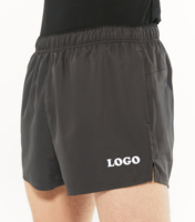 Shorts de sport pour hommes de couleur unie en gros, shorts de gym d'été de haute qualité pour hommes