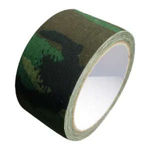 Hot Melt Glue Stealth Cloth Multi Design Printed Hunter Forest Marking Camo Camouflage Tape