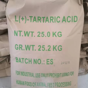 Acide L(+)-tartarique en gros, qualité industrielle, additifs pour fabricants de mortier - Product Image 1