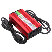 Chargeur de batterie Li-ion AFU 500W 84V 5A avec affichage de charge OLED pour scooter électrique 20S 72V chargeur de batterie 3 roues