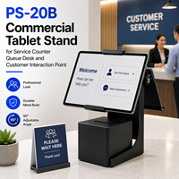 Support d'imprimante TPV commercial PS-20B pour comptoir de service, poste d'attente et point d'interaction client