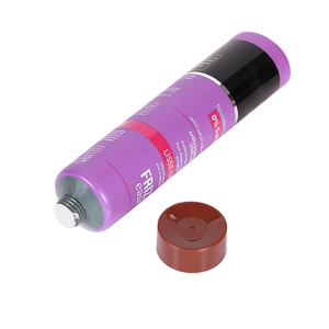 บรรจุภัณฑ์เครื่องสำอาง หลอดพลาสติก PE นิ่มสีน้ำตาล ฝาเกลียว PP สำหรับครีม โลชั่น ผลิตภัณฑ์ดูแลผิวหน้า มาส์กหน้า พิมพ์สกรีน 100-300 มล. - Product Image 4