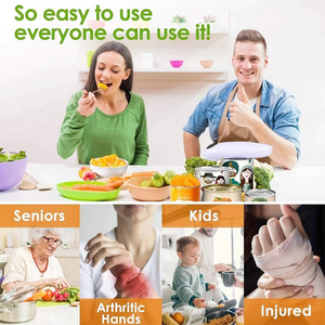 Tự động điện có thể mở mở lon của bạn với một đơn giản đẩy của nút mịn cạnh thực phẩm an toàn Pin hoạt động có thể mở - Product Image 5