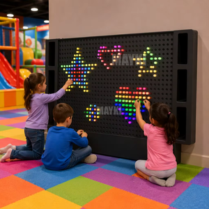 Panneau mural interactif LED lumineux Lite Brite pour jeux <span class=keywords><strong>d</strong></span>'exploration sensorielle pour enfants, idéal pour les musées pour enfants - Product Image 3