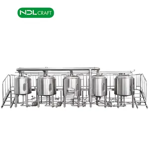 5 כלי בירה ציוד סיר אורז Mash Tun לאוטר טון Wort קומקום Whirlpool 5 כלי