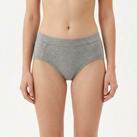 Culottes Hipster Femme en Coton Extensible, Taille Mi-Haute, Coupe Large, Respirantes, Douces, Vente en Gros, Logo Personnalisé, OEM en Vrac