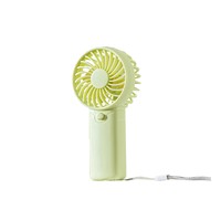Ventilateur de Poche Personnel Portable, Alimenté par Piles, Cadeau d'Été pour Voyages en Extérieur, Voiture ou VR – Petit Ventilateur à Main en Plastique